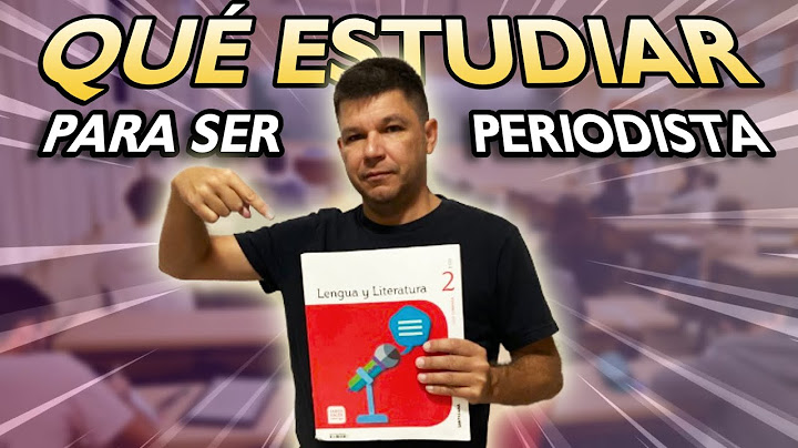 📚 ¿QUÉ BACHILLERATO hay que ESTUDIAR para SER PERIODISTA DEPORTIVO?
