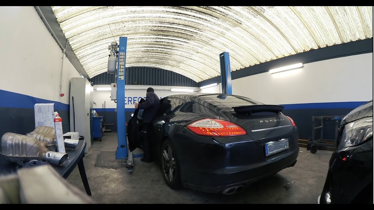 Porsche Panamera Abgasanlage Soundcheck Mercedes W166 Innenraumfilter Wechsel Youtube