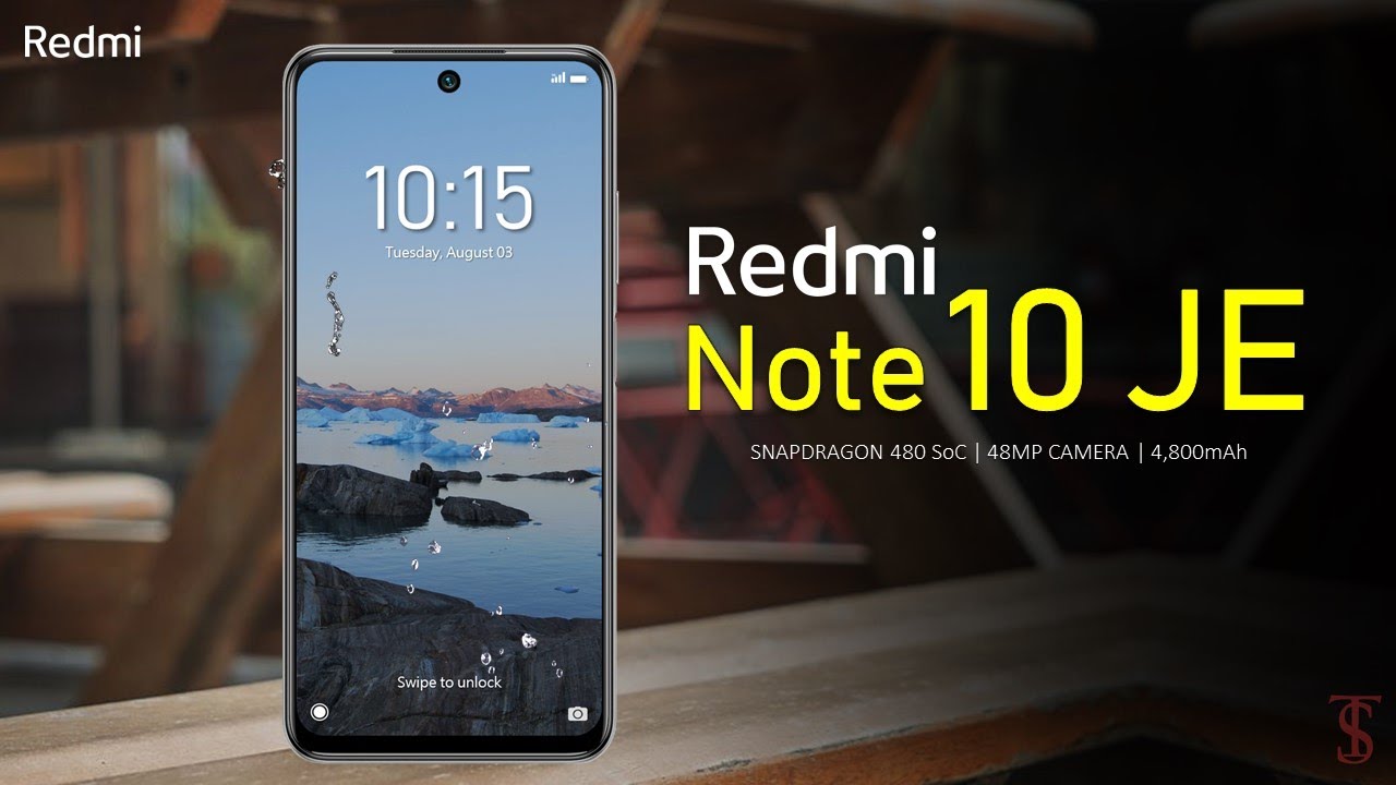 REDMI Note 10 JE 5G (Chrome Silver, 64 GB)