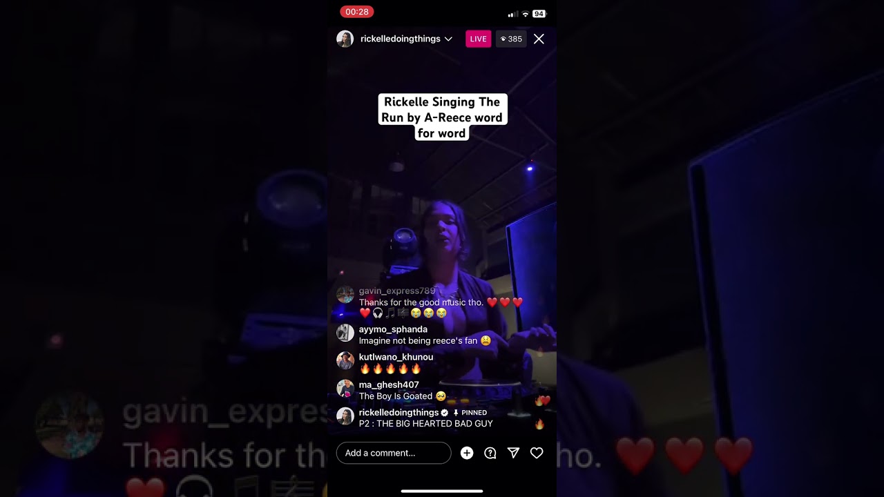 Rickelle is A-Reece’s biggest fan🔥💯🏆