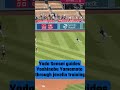 Yoshinobu #Yamamoto throwing javelins at Dodger Stadium