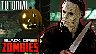 FIVE NIGHTS AT FREDDYS 3 - HOW TO GET THE *MICHAEL MYERS KNIFE* GUIDE (Black Ops 3 Zombies)