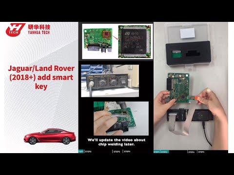 Add Jaguar Land rover 2018+ Key with Yanhua Mini ACDP Module 24- obdii365