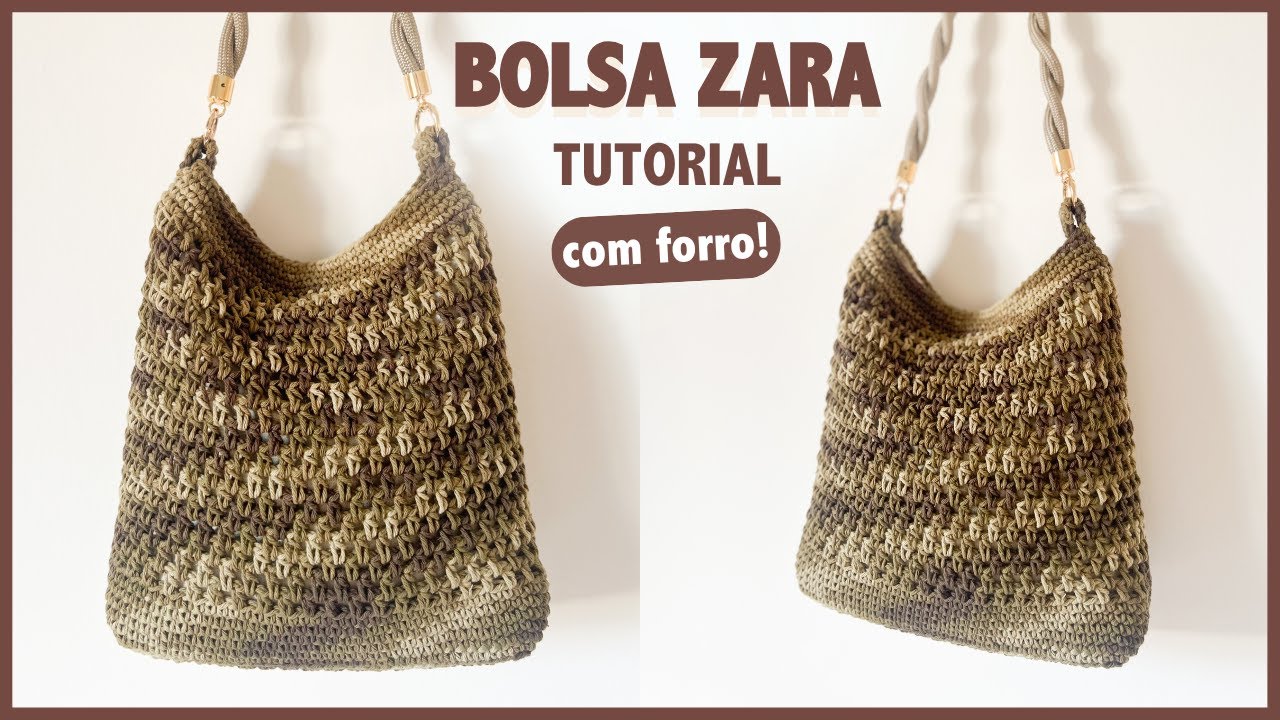 Вязаная сумка крючком, МАСТЕР-КЛАСС, Crochet Bag Step by Step