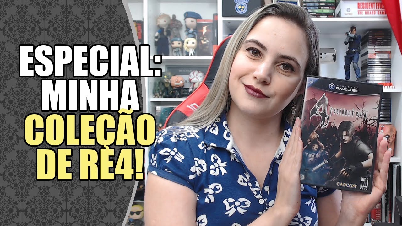 Minha COLEÇÃO de RESIDENT EVIL 4 (Somente mídia física!)