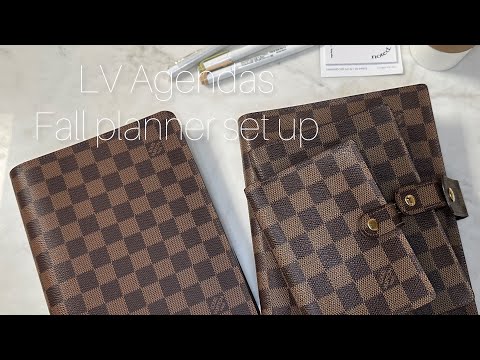 Louis Vuitton Damier Agenda Pm Day Planner Cover LV Print, Luxury