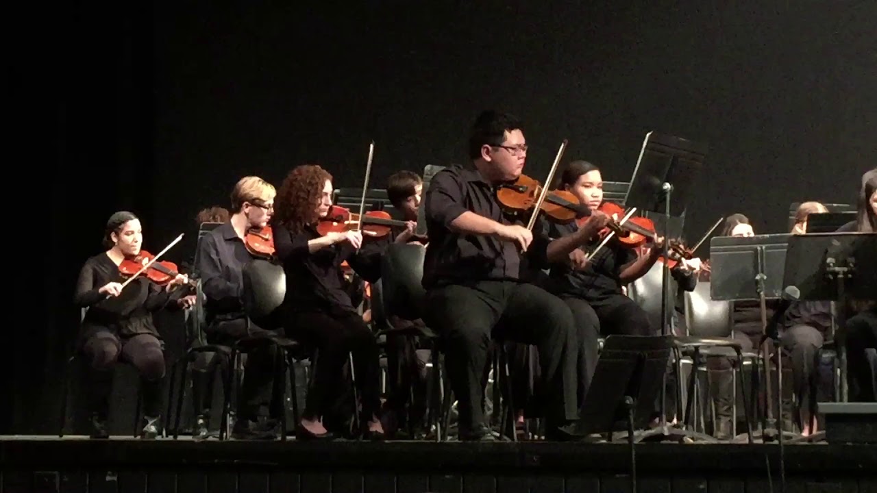 Franklin High School Strings excerpt Holiday Concert December 12 2018 YouTube