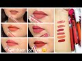MYGLAMM LIT Liquid Lipstick Swatches || GET *FREE* LIPSTICKS