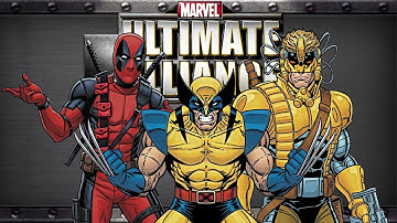 Marvel Ultimate Alliance: Wolverine, Deadpool and Maverick vs Omega Red!