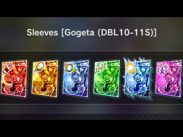 HOW TO GET THE DBS GOGETA (TRANSFORMED) CARD ART SLEEVES! | Dragon Ball Legends HOW TO GET THE DBS GOGETA (TRANSFORMED) CARD ART SLEEVES! | Dragon Ball Legends