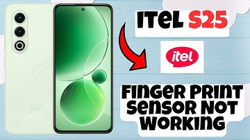How to Fix itel S25 Finger Print Sensor Not Working Problem #itel