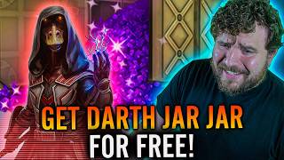 The ULTIMATE Guide to Get Darth Jar Jar for FREE! 4 - 7 Star Crystal Costs - F2P to Whale!