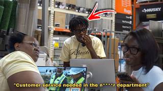 Cussing Announcer Prank in Retail Stores