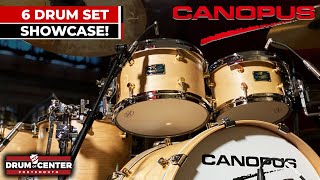 Canopus Drum Set Showcase - 6 Kit Demo!