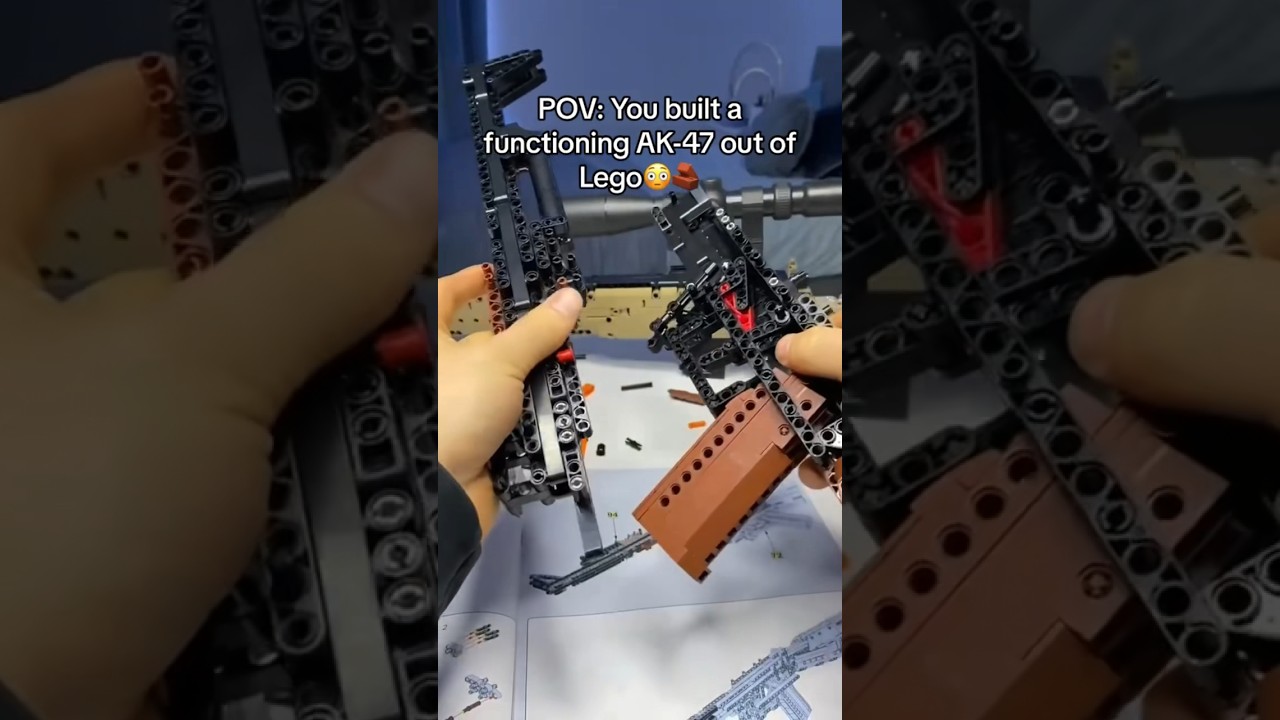 Look at the AK😮‍💨 