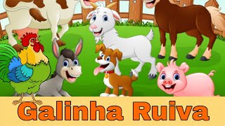 A Galinha Ruiva Desenho animado infantil com Os Amiguinhos 