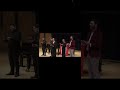FGCU Vocal quintet singing “Over the Rainbow” arr. Pentatonix