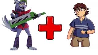 Roxanne Wolf + Gregory = ? [Five Nights at Freddy's Animation 1]