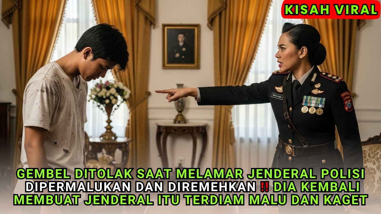 Gembel Ditolak Saat Melamar Jendral Polisi‼️ Dia Datang Kembali Bikin Jendral Terdiam Malu‼️
