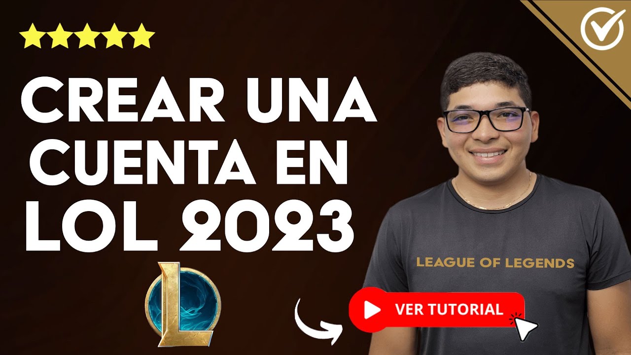 Cómo CREAR UNA CUENTA en League of Legends LOL | 🆕 Guía para