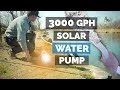 Solar Water Pumping 3000 Gallons Per Hour