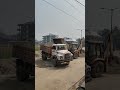 Powerful JCB Loading Sand into Truck | Amazing Heavy Machine Work at Construction Site #shortsyoutub