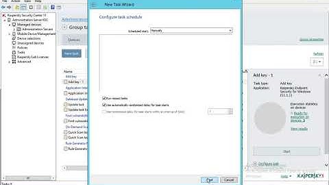 How to create an update task for KES clients in Kaspersky Security Center / KSC Nasıl Yapılır?