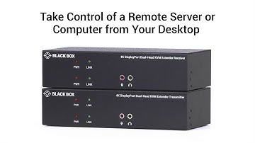 KVX Series KVM Extenders: Ultimate Control Over Extended Distances | Black Box®
