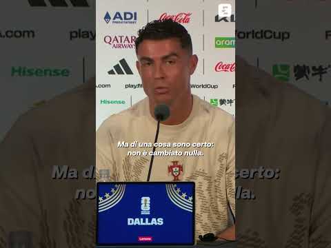 Video Ronaldo si toglie qualche sassolino dalla scarpa