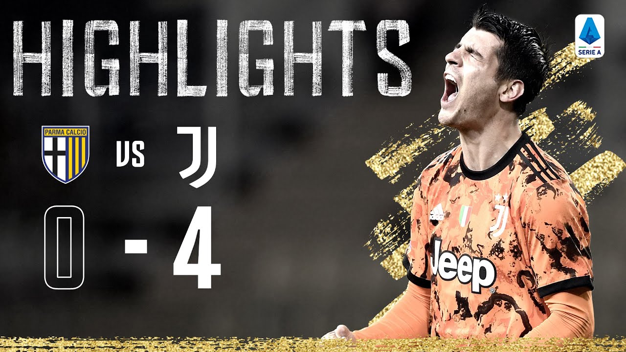 Parma 0-4 Juventus | away of 2020 ends in Goal Triumph! | Serie A Highlights - YouTube