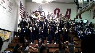 WHHS Marching Machine sacked up
