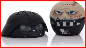 Bitty Boomers Star Wars Darth Vader with Removable Helmet Bluetooth Speaker, Multicolor