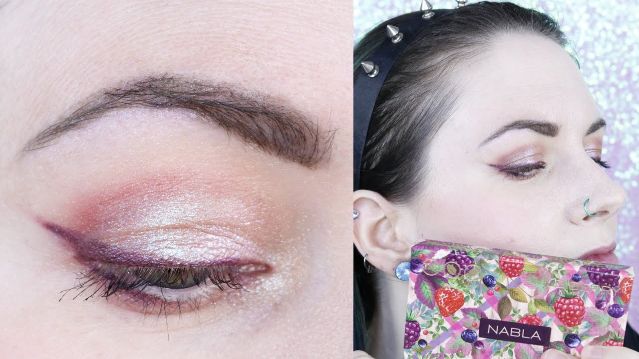 Chatty Nabla Wild Berry Palette & Cupid's Arrow Demo & Tutorial #indiemakeup #veganmakeup  | PHYRRA
