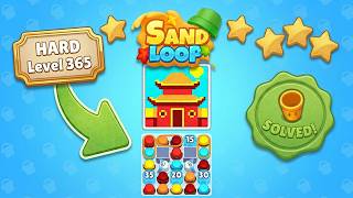 🏖️ Sand Loop Level 365 (Hard) | Quick Solution & Walkthrough 🧩
