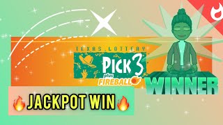 🔥🔥TX Lotto Pick 3 Jackpot Win 🔥🔥 #shorts #wins