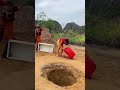 2 Ferocious Gorilla Monsters Attack 2 Scared