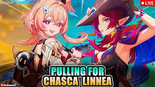 PULLING Linnea &amp; Chasca LIVE | Abyss + Stygian + Temple of Space | Genshin Impact 6.5 | FireEmperor