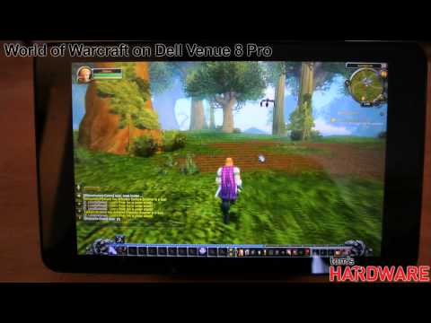 Dell Venue 8 Pro - World of Warcraft Test