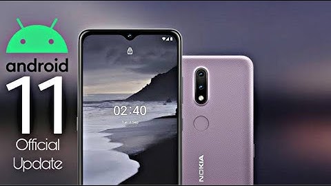 Nokia 2.4 Official Android 11 Update