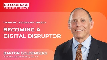 Barton Goldenberg | Becoming a digital disruptor | No-Code Days Chicago 2022 | Creatio