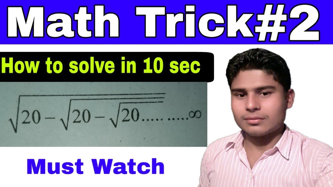 Hindi Gk Tricks Math trick in hindi Easy Math Trick Javed Ali YouTube