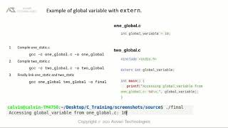 Scope Of Variables in C