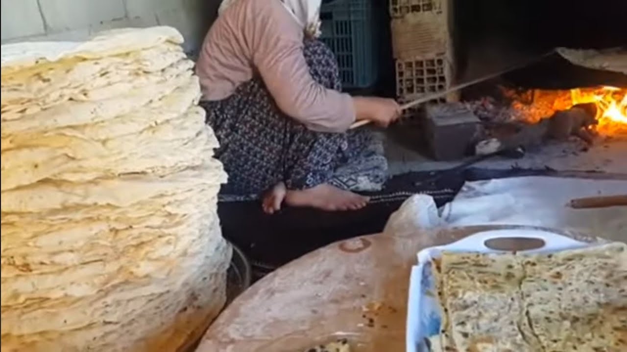 YUFKA, GÖZLEME, MAYALI EKMEK BAZLAMA💢  DÖRT YIL ÖNCEKİ VİDEOM VE BİZ😊😊