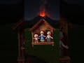 Magical giant hand helping people helping ||#aiart #miniatureworld #tinyworld