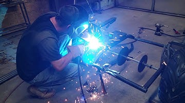 Off-Road Go Kart Build Part 1 (Motor and Floor Frame)