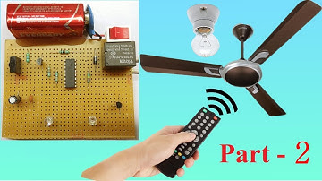 Control FAN and LIGHT using TV remote ( part-2 )