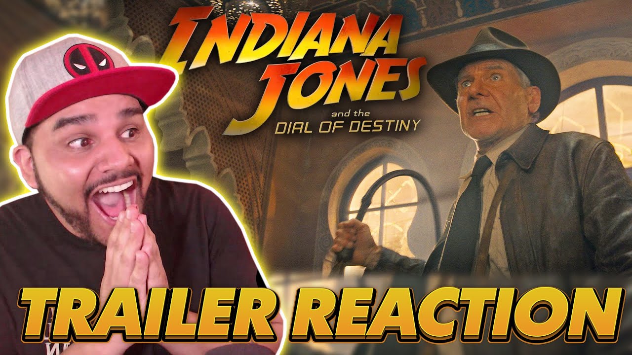 INDIANA JONES And The Dial Of Destiny *TRAILER REACTION* INDIANA JONES 5!!!!!!