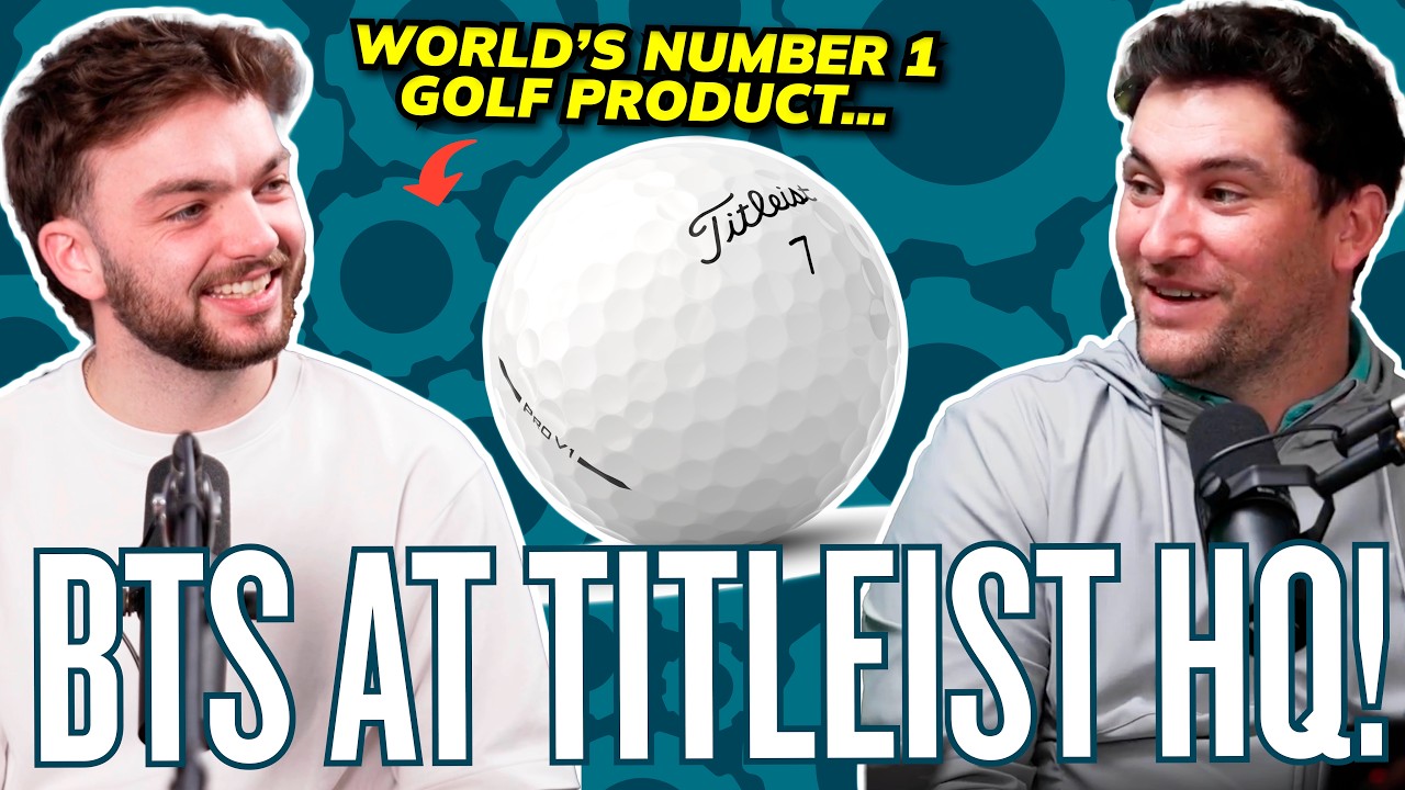 How Is Golf's #1 Product Actually Made? Behind The Scenes At The Titleist Pro V1 Factory!