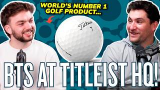 How Is Golf's #1 Product Actually Made? Behind The Scenes At The Titleist Pro V1 Factory!
