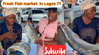 ANUOLUWAPO SEA FOOD MARKET IN LAGOS|FRESH FISH MARKET AND ALL TYPES OF SEAFOODS #seafood #fishmarket